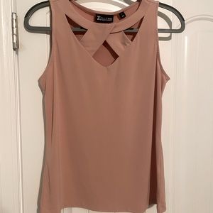 NY&Co 7th Avenue Criss-Cross Blouse
